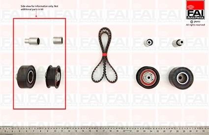 FAI AutoParts TBK416 - Set curea de distributie aaoparts.ro