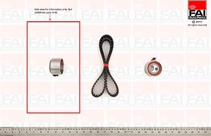 FAI AutoParts TBK424 - Set curea de distributie aaoparts.ro