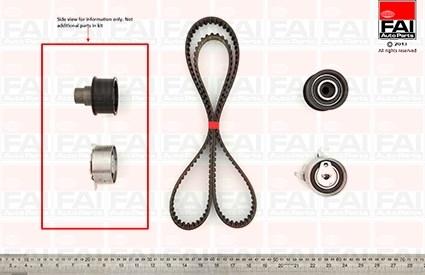 FAI AutoParts TBK56 - Set curea de distributie aaoparts.ro