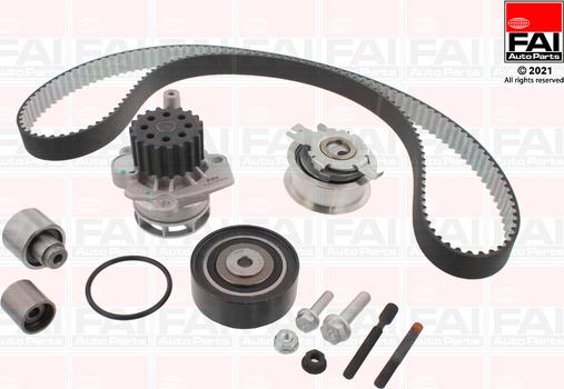 FAI AutoParts TBK539-6513 - Set pompa apa + curea dintata aaoparts.ro