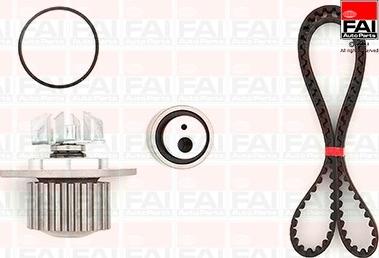 FAI AutoParts TBK09-2492 - Set pompa apa + curea dintata aaoparts.ro