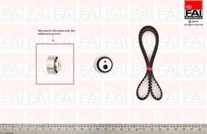FAI AutoParts TBK09 - Set curea de distributie aaoparts.ro