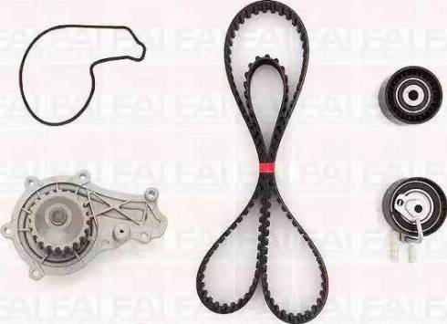FAI AutoParts TBK192-6324 - Set pompa apa + curea dintata aaoparts.ro