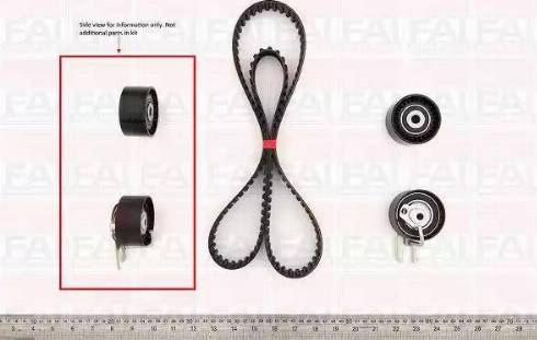 FAI AutoParts TBK192 - Set curea de distributie aaoparts.ro