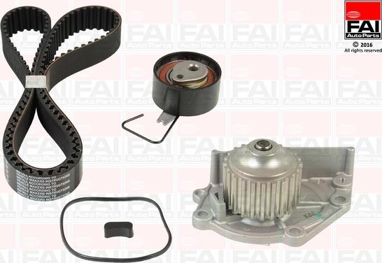 FAI AutoParts TBK155-2743 - Set pompa apa + curea dintata aaoparts.ro
