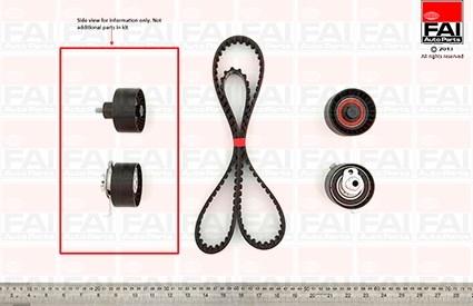 FAI AutoParts TBK150 - Set curea de distributie aaoparts.ro