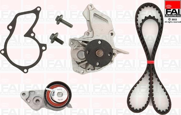FAI AutoParts TBK104-6112 - Set pompa apa + curea dintata aaoparts.ro