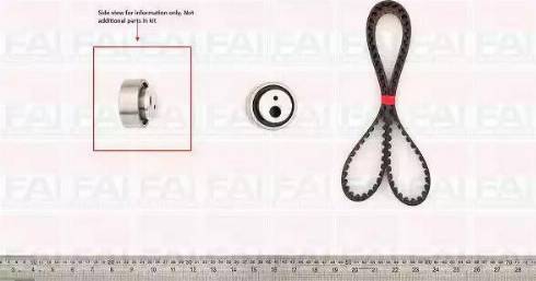 FAI AutoParts TBK10 - Set curea de distributie aaoparts.ro