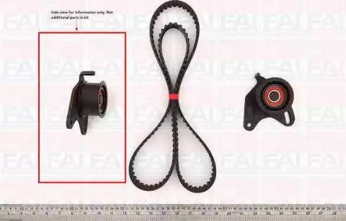 FAI AutoParts TBK127 - Set curea de distributie aaoparts.ro