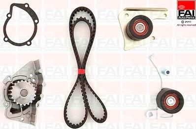 FAI AutoParts TBK39-6083 - Set pompa apa + curea dintata aaoparts.ro