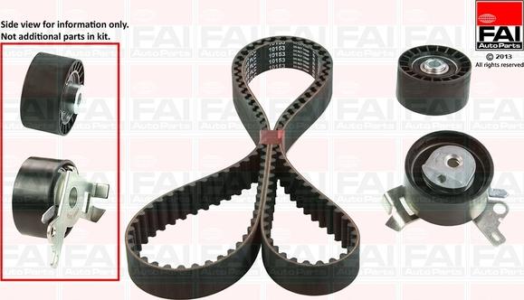 FAI AutoParts TBK369 - Set curea de distributie aaoparts.ro