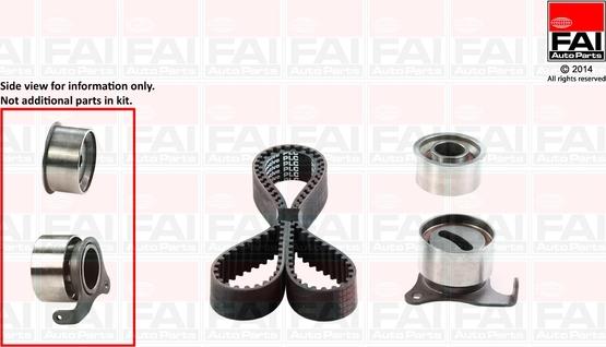 FAI AutoParts TBK291 - Set curea de distributie aaoparts.ro