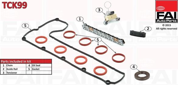 FAI AutoParts TCK99 - Chit lant de distributie aaoparts.ro