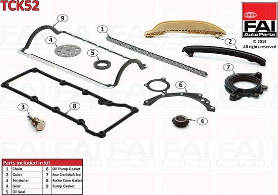 FAI AutoParts TCK52 - Chit lant de distributie aaoparts.ro