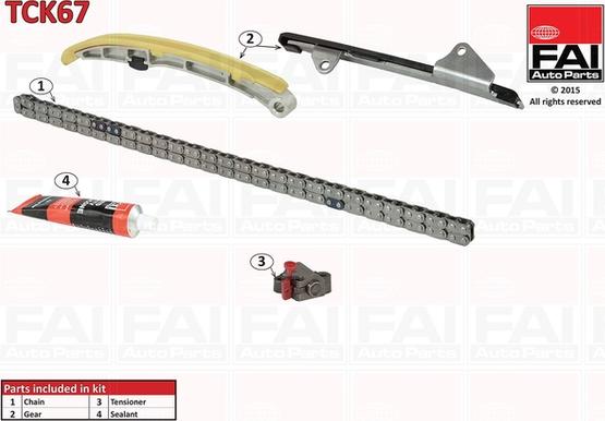 FAI AutoParts TCK67 - Chit lant de distributie aaoparts.ro