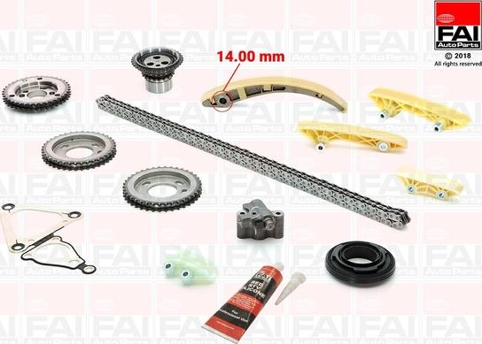 FAI AutoParts TCK160 - Chit lant de distributie aaoparts.ro