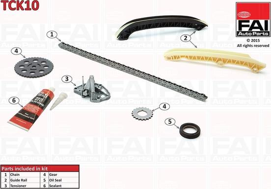 FAI AutoParts TCK10 - Chit lant de distributie aaoparts.ro