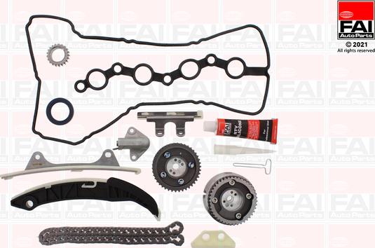 FAI AutoParts TCK334VVT - Chit lant de distributie aaoparts.ro