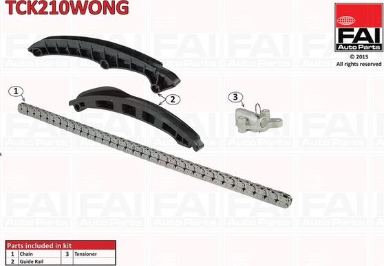 FAI AutoParts TCK210WONG - Chit lant de distributie aaoparts.ro