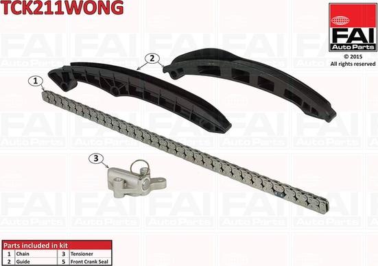 FAI AutoParts TCK211WONG - Chit lant de distributie aaoparts.ro