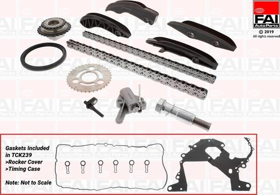 FAI AutoParts TCK239 - Chit lant de distributie aaoparts.ro