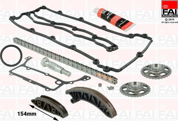 FAI AutoParts TCK227L - Chit lant de distributie aaoparts.ro