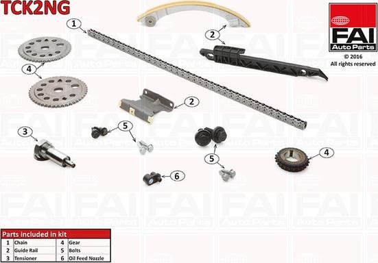 FAI AutoParts TCK2NG - Chit lant de distributie aaoparts.ro