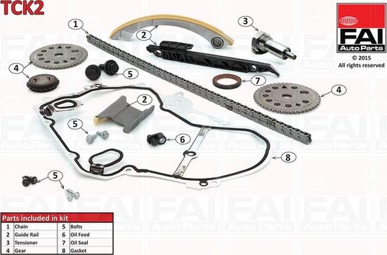 FAI AutoParts TCK2 - Chit lant de distributie aaoparts.ro