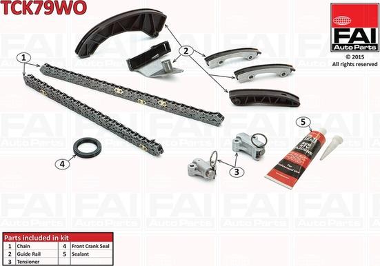 FAI AutoParts TCK79WO - Chit lant de distributie aaoparts.ro