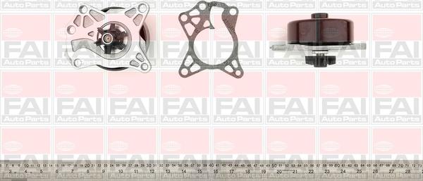 FAI AutoParts WP6443 - Pompa apa aaoparts.ro