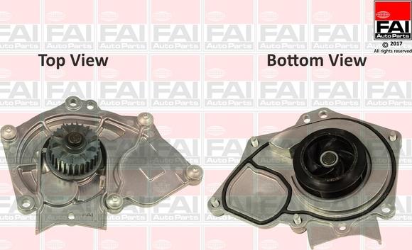 FAI AutoParts WP6656 - Pompa apa aaoparts.ro
