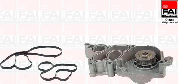 FAI AutoParts WP6618 - Pompa apa aaoparts.ro