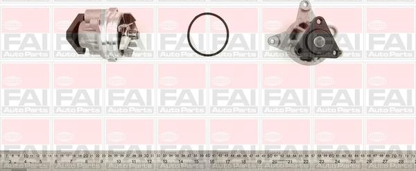 FAI AutoParts WP6316 - Pompa apa aaoparts.ro