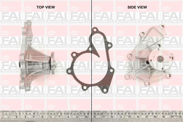 FAI AutoParts WP6377 - Pompa apa aaoparts.ro