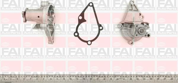 FAI AutoParts WP6268 - Pompa apa aaoparts.ro
