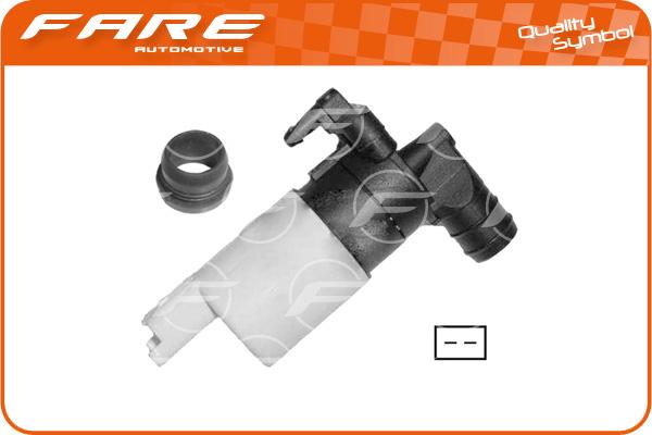 FARE SA 9731 - Pompa de apa,spalare parbriz aaoparts.ro