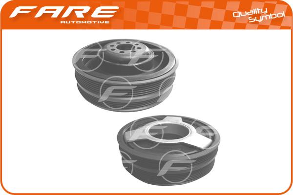 FARE SA 4257 - Fulie curea, arbore cotit aaoparts.ro