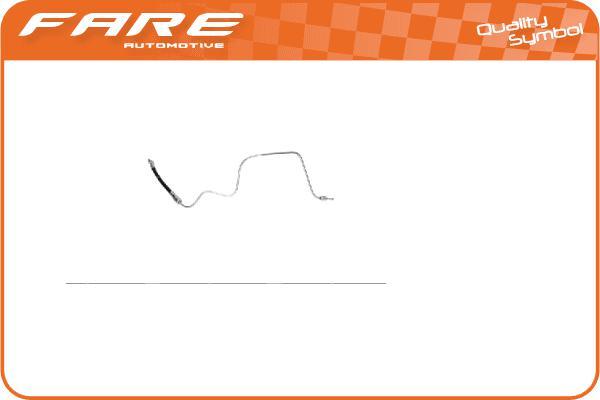 FARE SA 17446 - Furtun frana aaoparts.ro