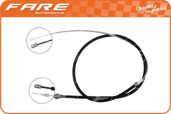 FARE SA 17478 - Cablu, frana de parcare aaoparts.ro