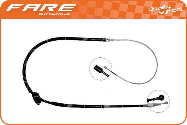 FARE SA 17531 - Cablu, frana de parcare aaoparts.ro