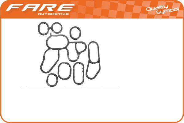 FARE SA 25228 - Set garnituri, radiator ulei aaoparts.ro