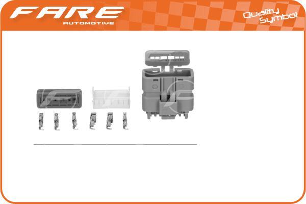 FARE SA 26608 - Set reparat cabluri, supapa EGR aaoparts.ro
