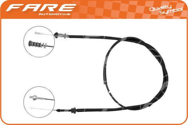 FARE SA 26014 - Cablu acceleratie aaoparts.ro