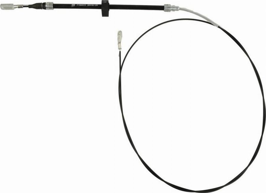 Fast FT69033 - Cablu, frana de parcare aaoparts.ro