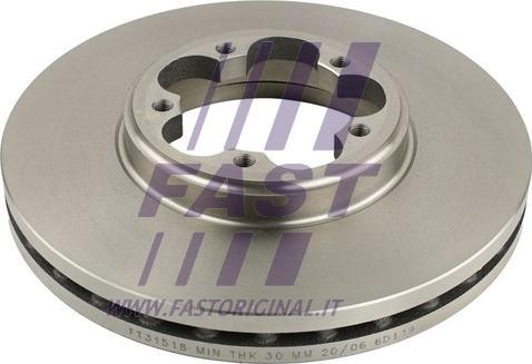 Fast FT31518 - Disc frana aaoparts.ro