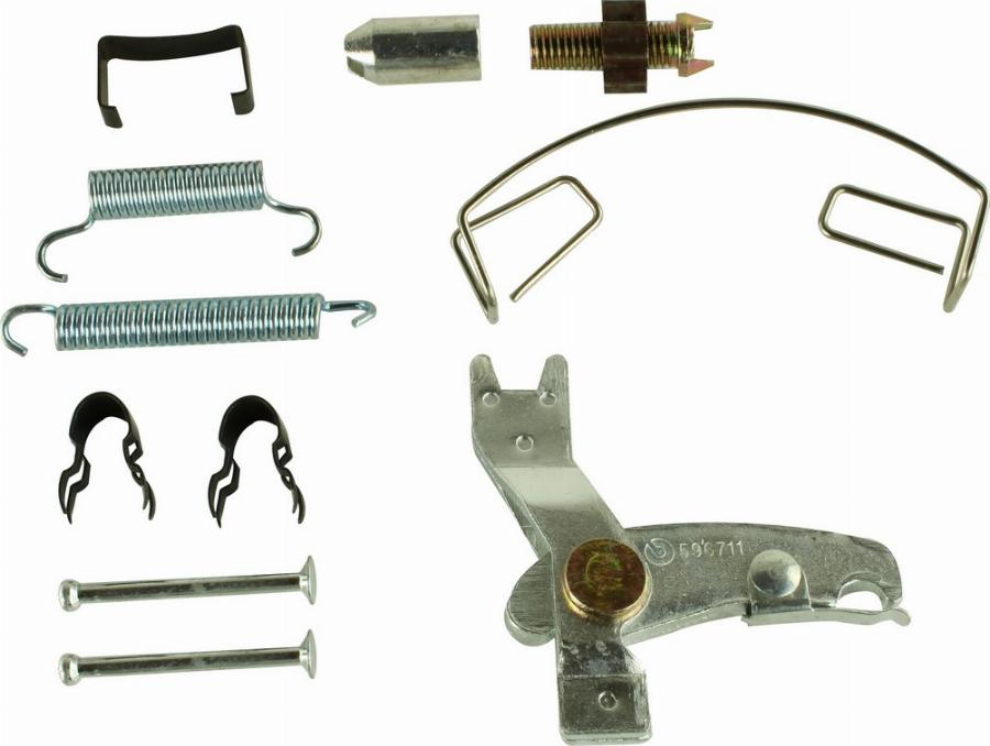 Fast FT32395 - Set accesorii, saboti frana parcare aaoparts.ro