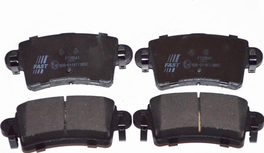 Fast FT29541 - Set placute frana,frana disc aaoparts.ro