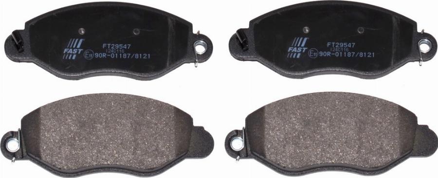 Fast FT29547 - Set placute frana,frana disc aaoparts.ro