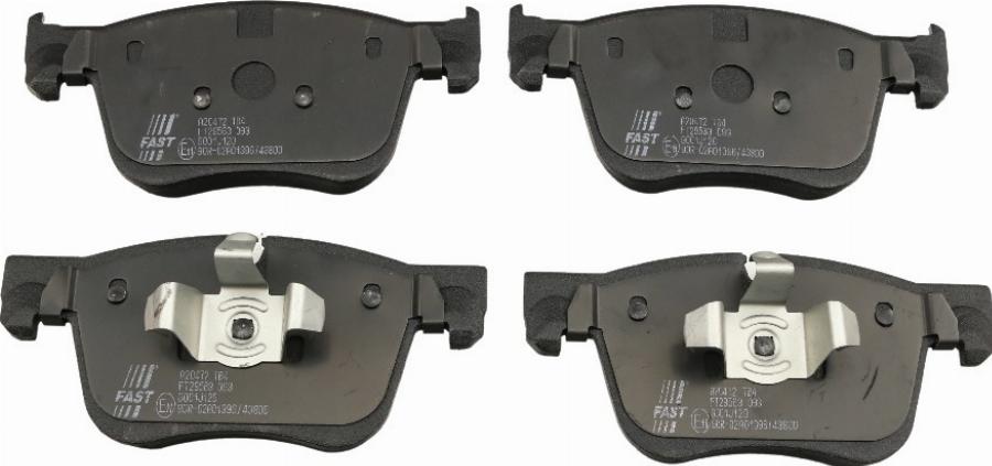Fast FT29563 - Set placute frana,frana disc aaoparts.ro