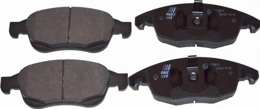 Fast FT29514 - Set placute frana,frana disc aaoparts.ro